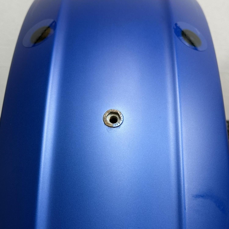 Indian Scout rear fender / mudguard in Matt Blue Fire